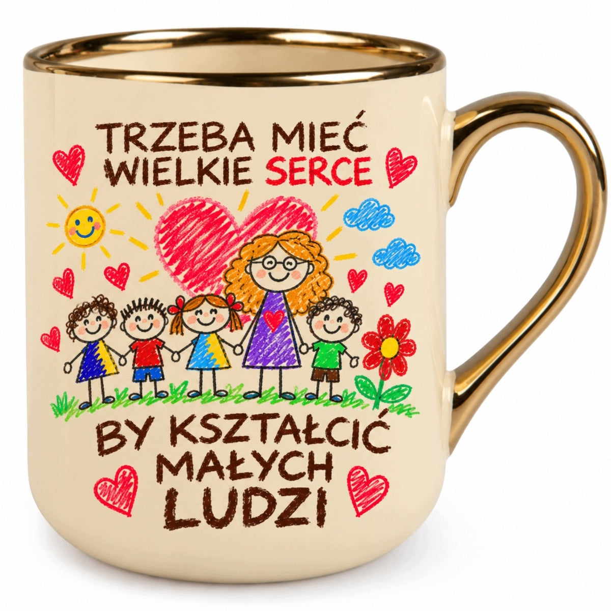 Kubek dla nauczyciela – „Trzeba mieć wielkie serce”