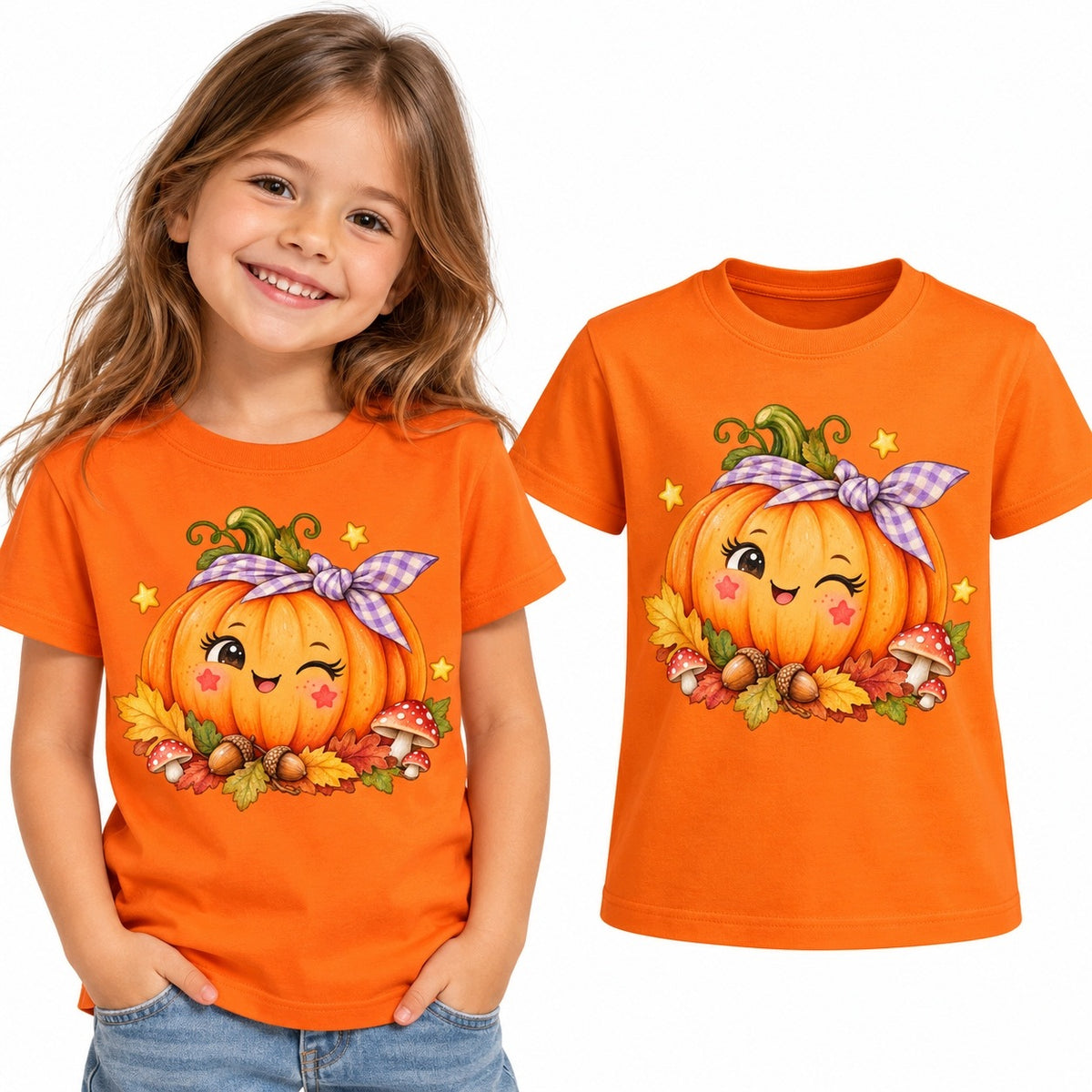 KOSZULKA NA DZIEŃ DYNI DLA DZIECKA DYNI PRZEDSZKOLE SZKOŁA HALLOWEEN