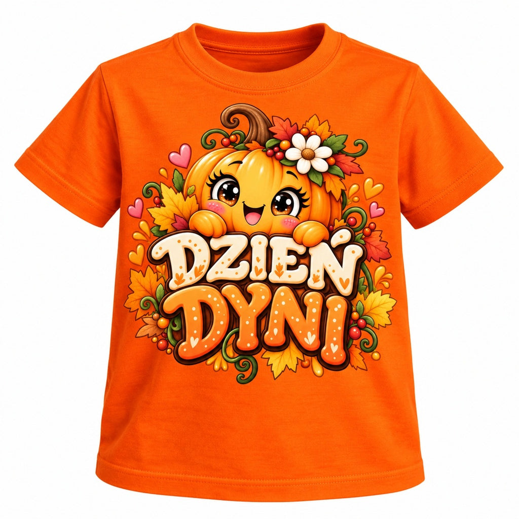 KOSZULKA DZIEŃ DYNI JESIEŃ HALLOWEEN DYNIA DO PRZEDSZKOLA SZKOŁY