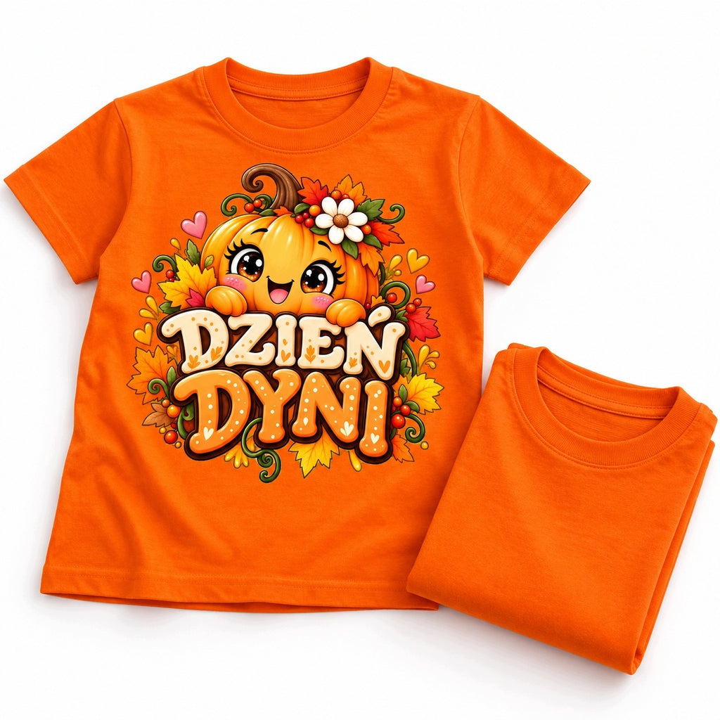 KOSZULKA DZIEŃ DYNI JESIEŃ HALLOWEEN DYNIA DO PRZEDSZKOLA SZKOŁY
