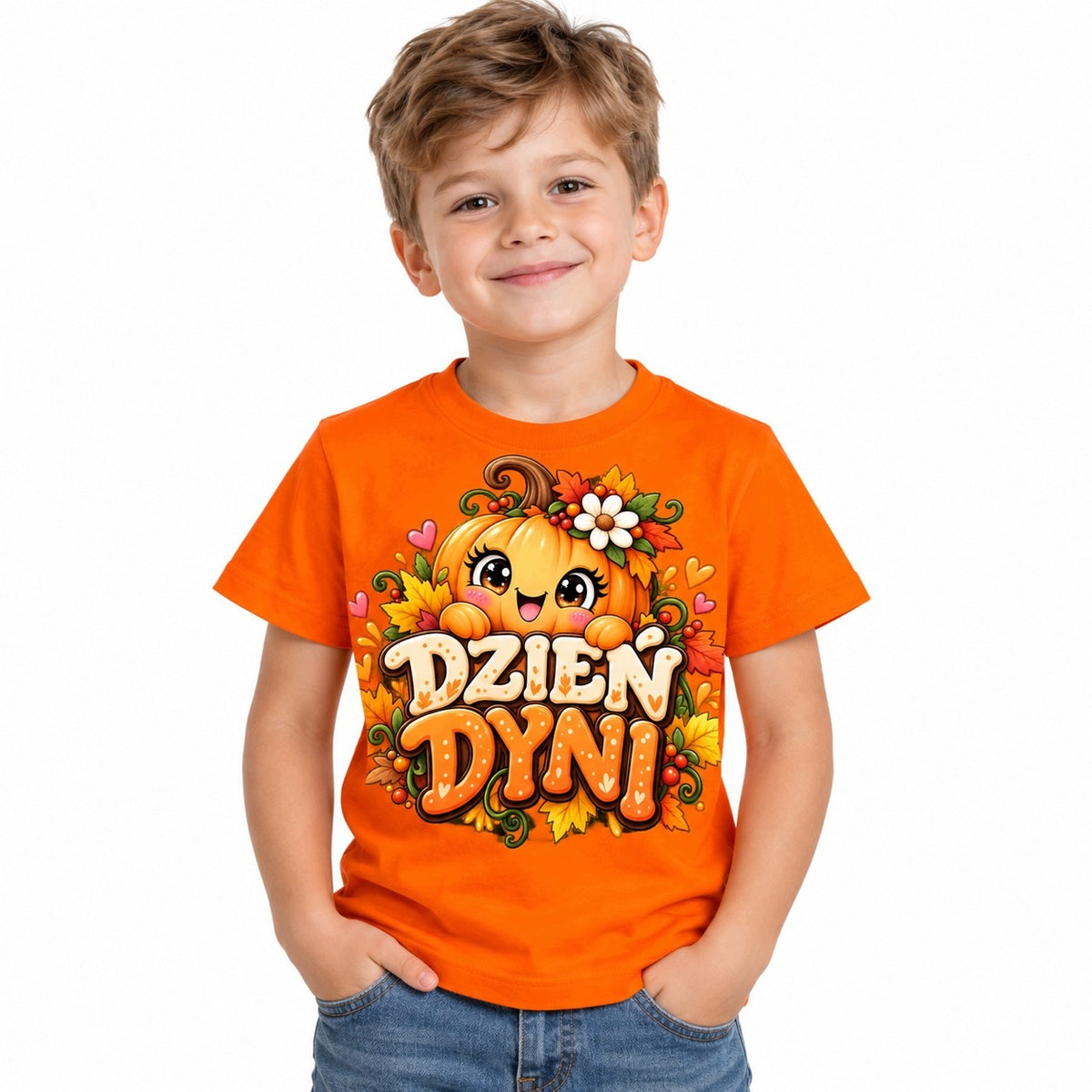 KOSZULKA DZIEŃ DYNI JESIEŃ HALLOWEEN DYNIA DO PRZEDSZKOLA SZKOŁY