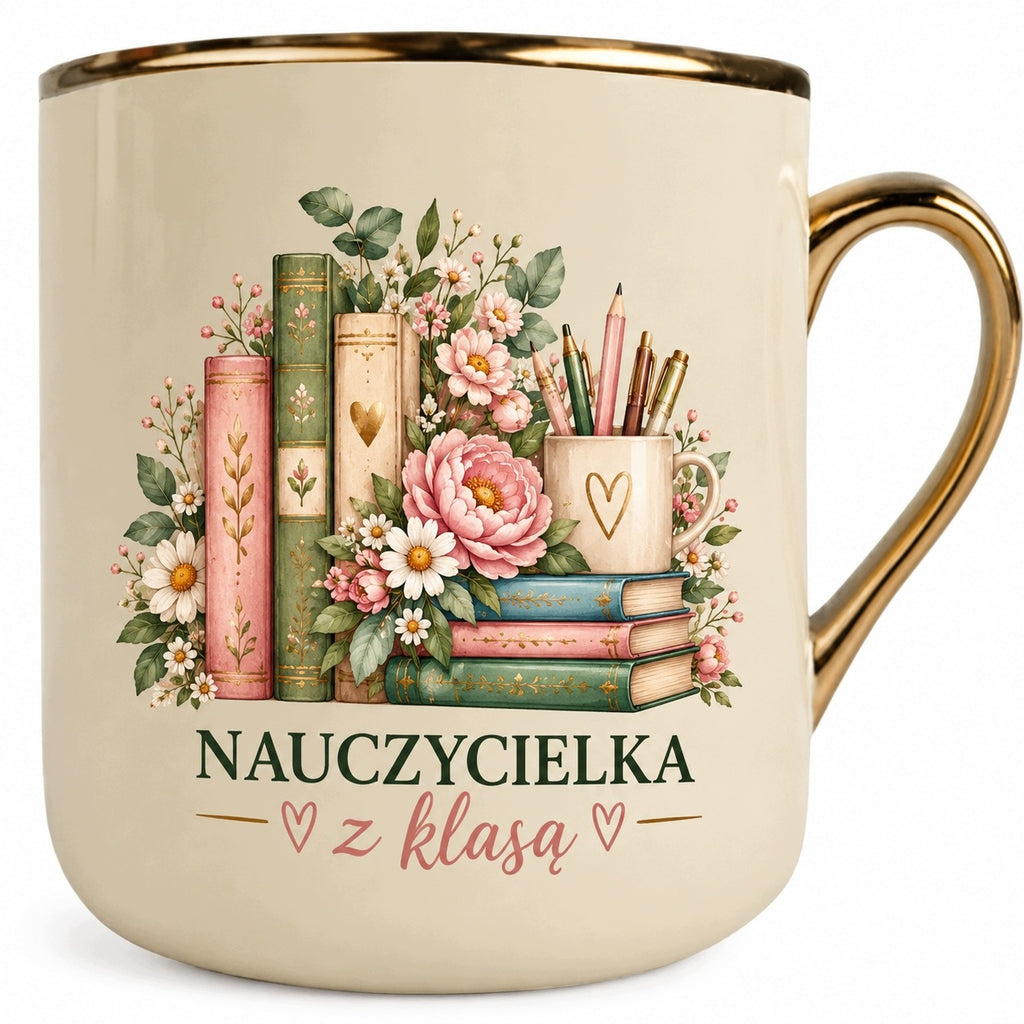 Kubek dla nauczycielki – „Nauczycielka z klasą”
