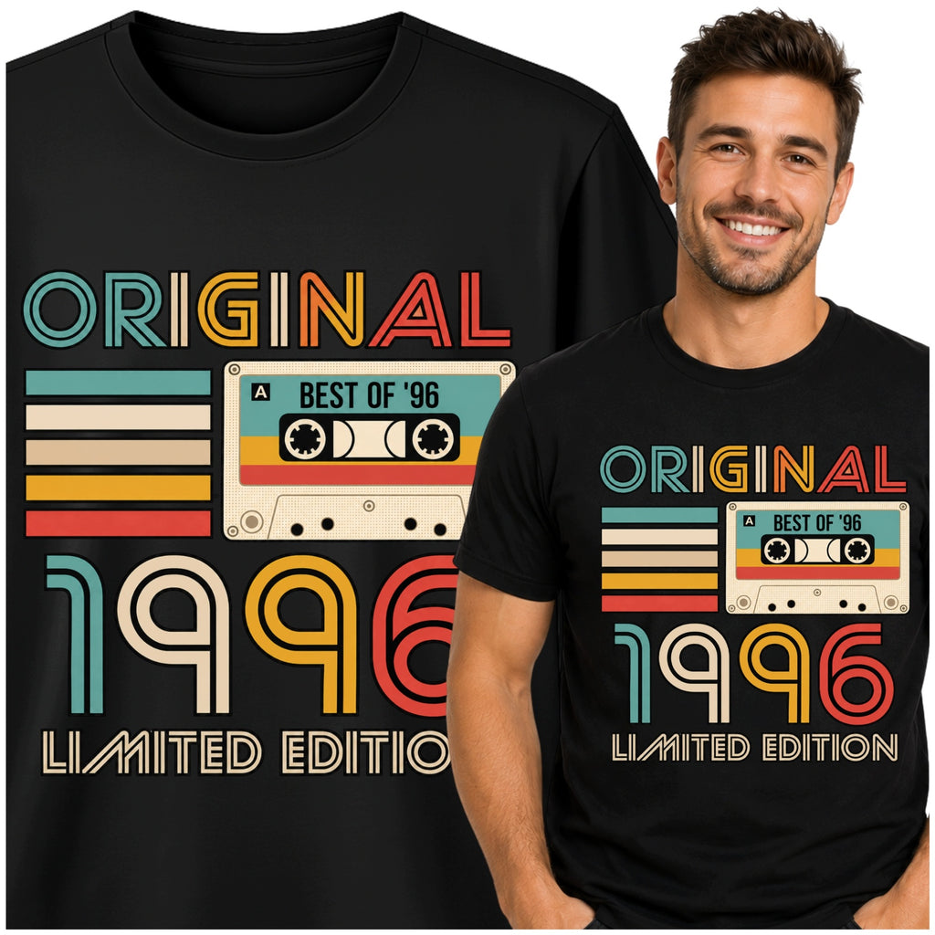 Koszulka na 30 Urodziny Retro Kaseta 1996